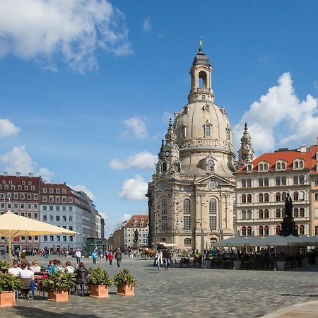 Grosses Apartment Im Zentrum Von Dresden, 2 Schlafzimmer, 2 Baeder, Balkon Eksteriør billede